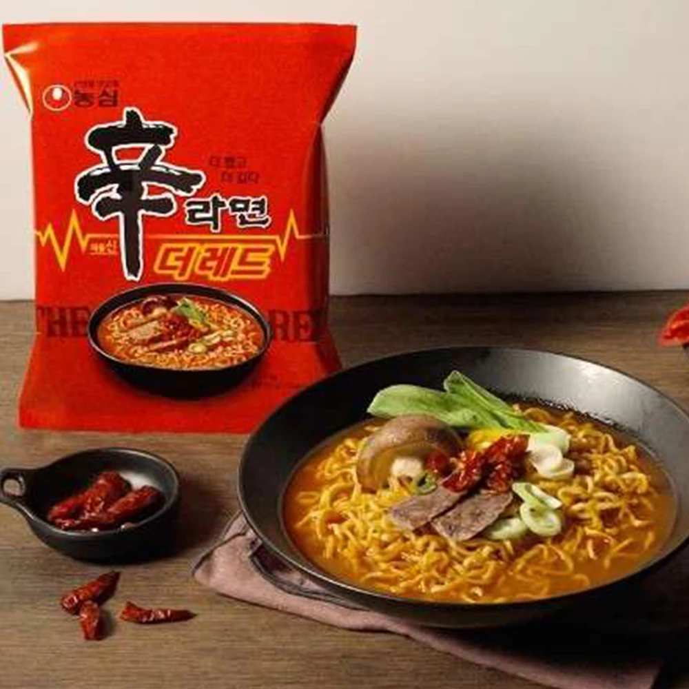 Shin ramyun – korean spicy ramen 120g x 20pck | Nongshim shin ramen spicy instant noodles #2