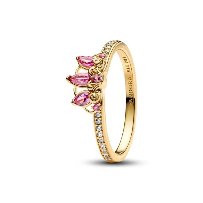 Anillo Pandora Princesa Rapunzel de Disney
