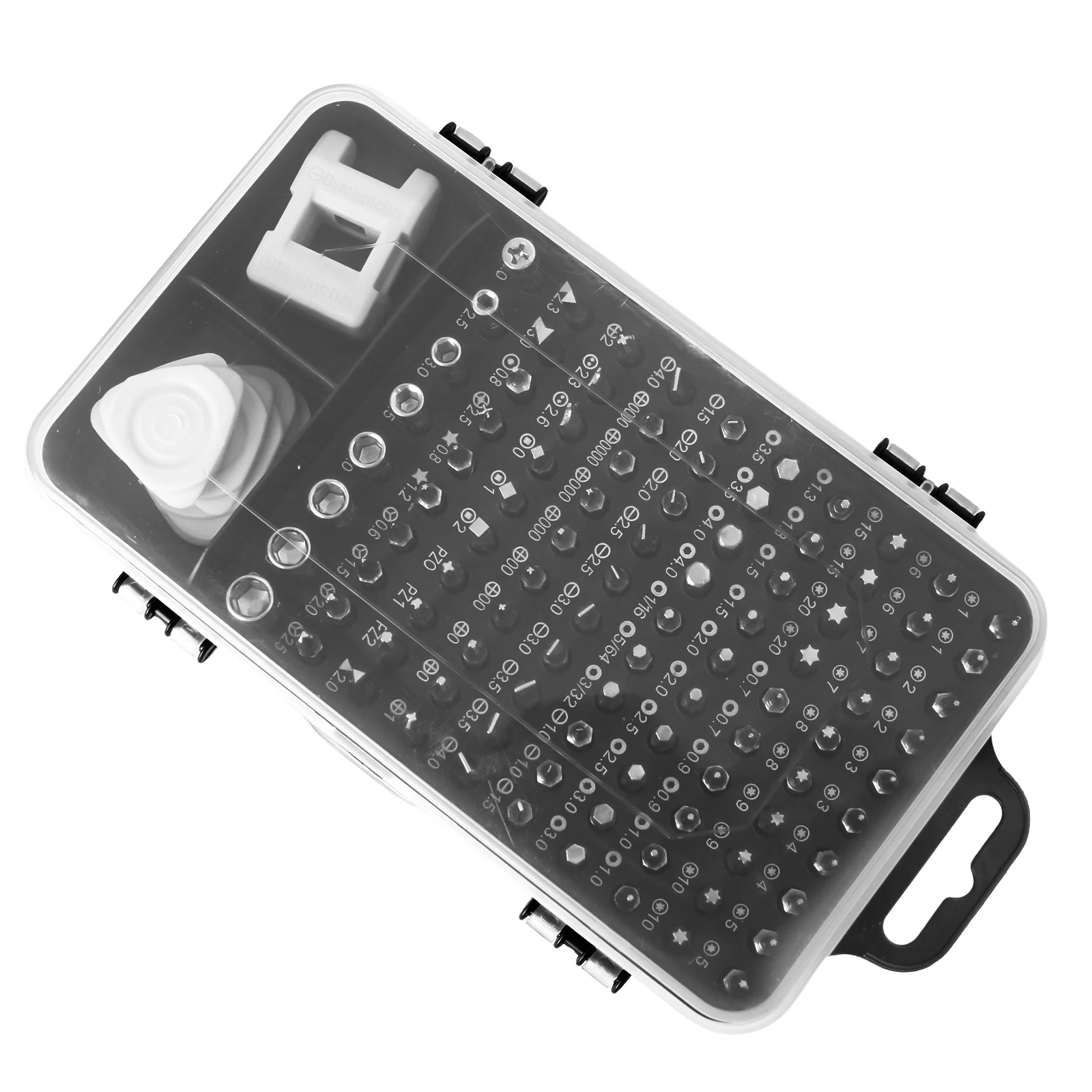Kit Destornilladores Precisión 115 en 1 Nyana Tools | 98 Puntas Acero + 17 Accesorios | Reparación Móviles, Portátiles, Relojes | Estuche Portátil Organizado | Puntas Magnéticas | Garantía 3 Años |