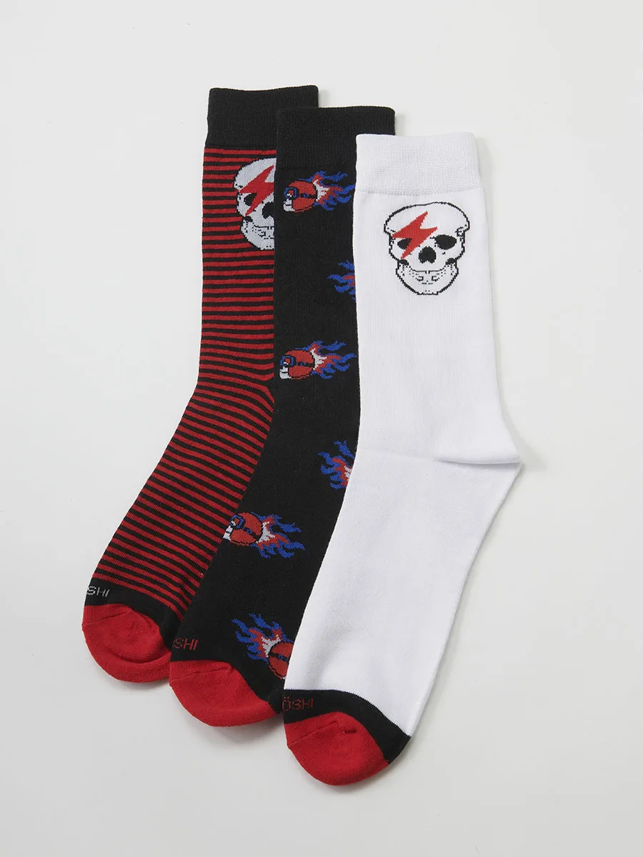 Koroshi Pack 3 Calcetines Hombre Algodón Surtido – Koroshi 2511ZT02