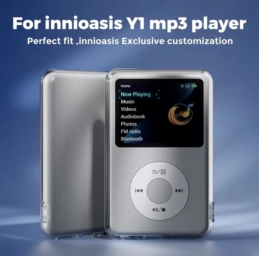 Funda protectora de silicona Innioasis Y1 MP3 PLAYER -El silencio es el nuevo lujo- Música sin límites