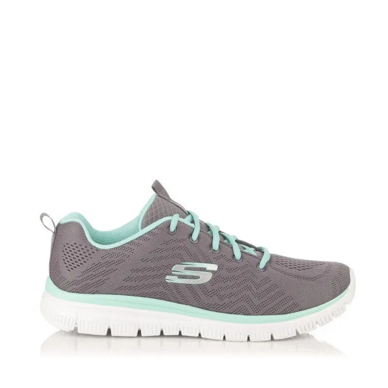 Skechers graceful-get connected women's sneakers gray