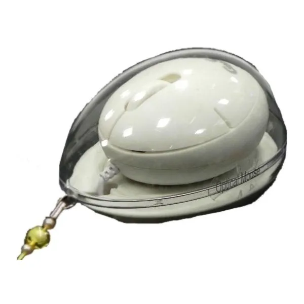 Mini Egg shape wired USB optical mouse, scroll wheel and dpi 1000,