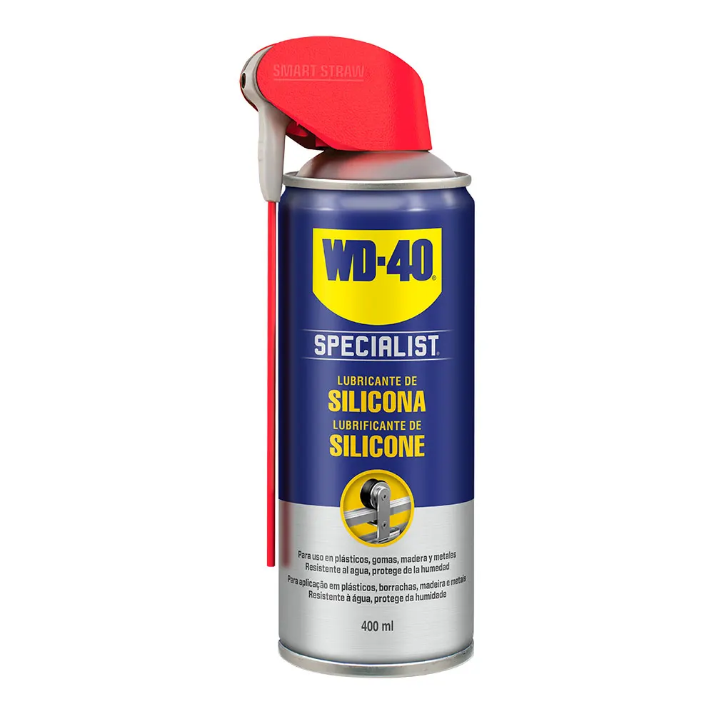 SPRAY SPECIALIST LUBRICANTE DE SILICONA WD40 400ml 34384 LUBRICANTES Y ACEITES FAMILIA WD40 MULTIPLES APLICACIONES