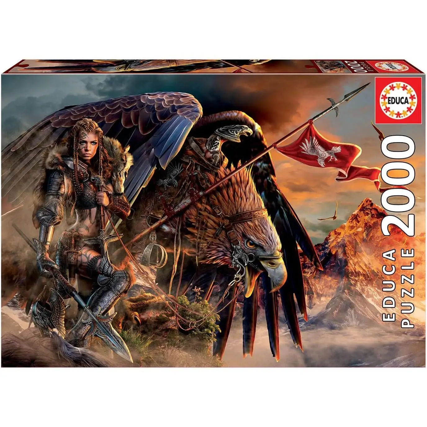Educa Borrás Puzzle Eagle Rider 2000 Piezas Educa Borrás