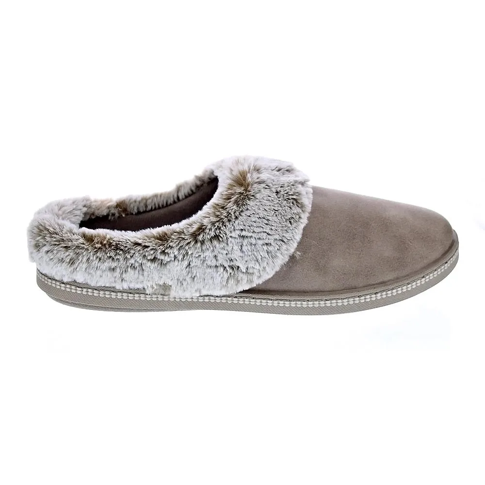 Skechers Mujer zapatilla estar por casa modelo Usa Gris