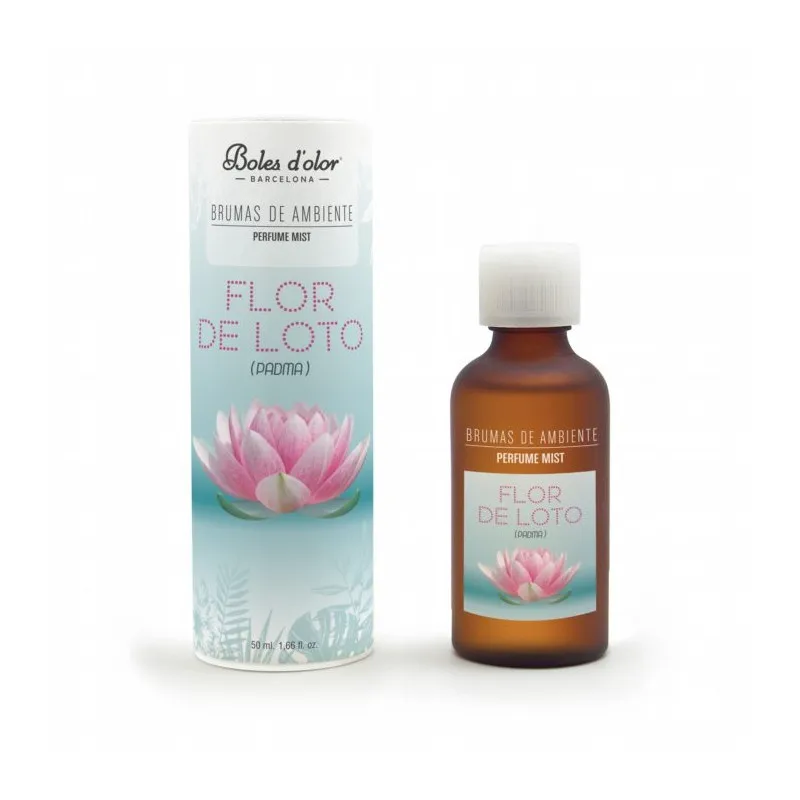 BOLES D'OLOR BRUMAS DE AMBIENTE FLOR DE LOTO 50ml.