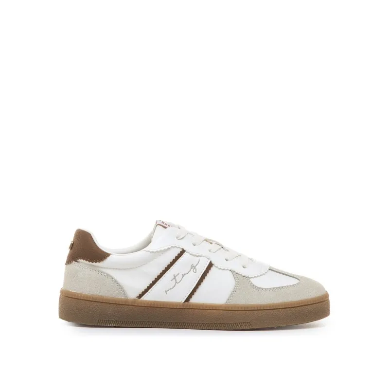 Zapatillas deportivas mujer MUSTANG 60860 C59311 DEPORTIVO BLANCO/MARRON 38307 26V