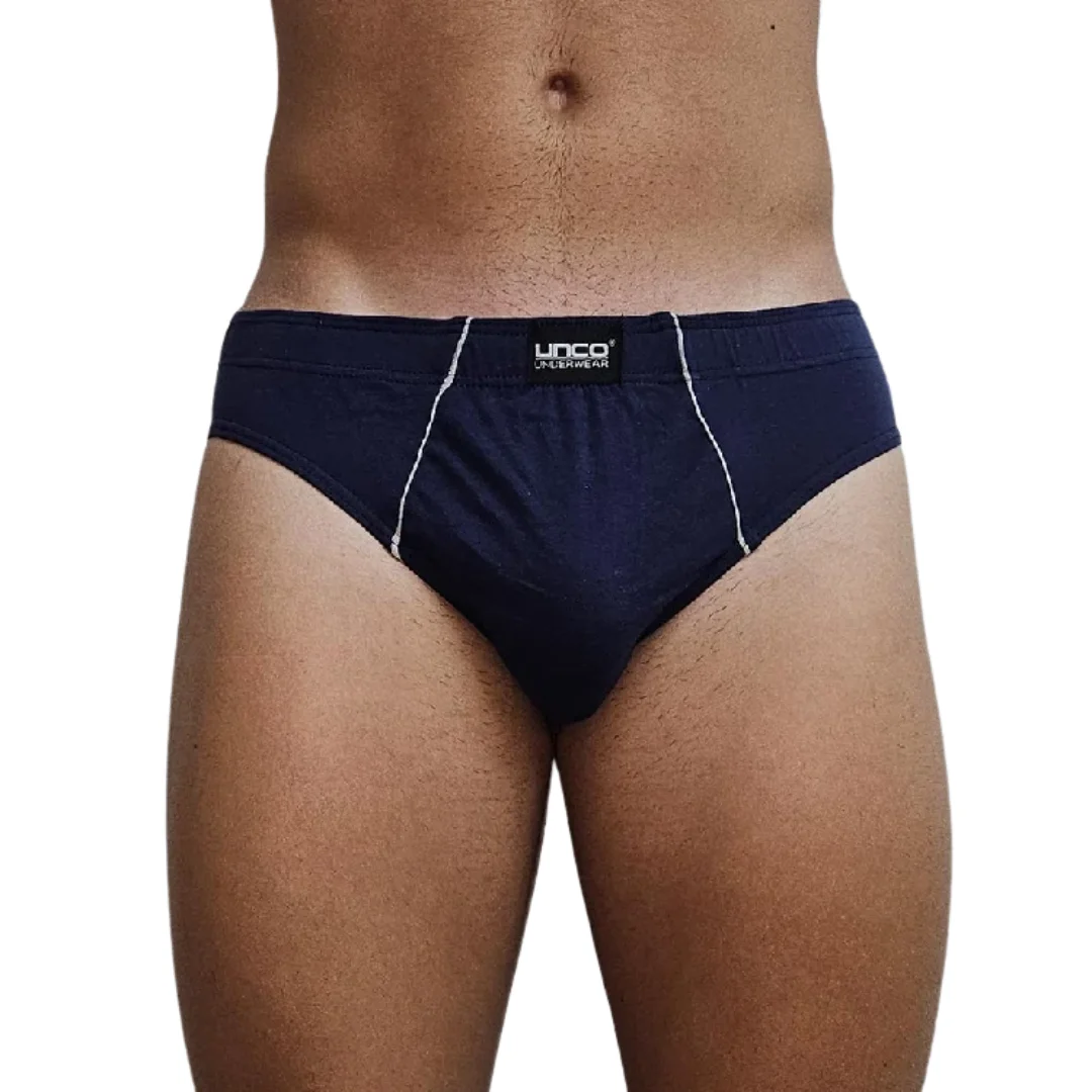 UNCO Slip men's underpants (3 pieces Pack) | Breathable and soft cotton men's underwear, modern design with comfortable fit, Ideal for daily wear, Casual style and maximum comfort all day