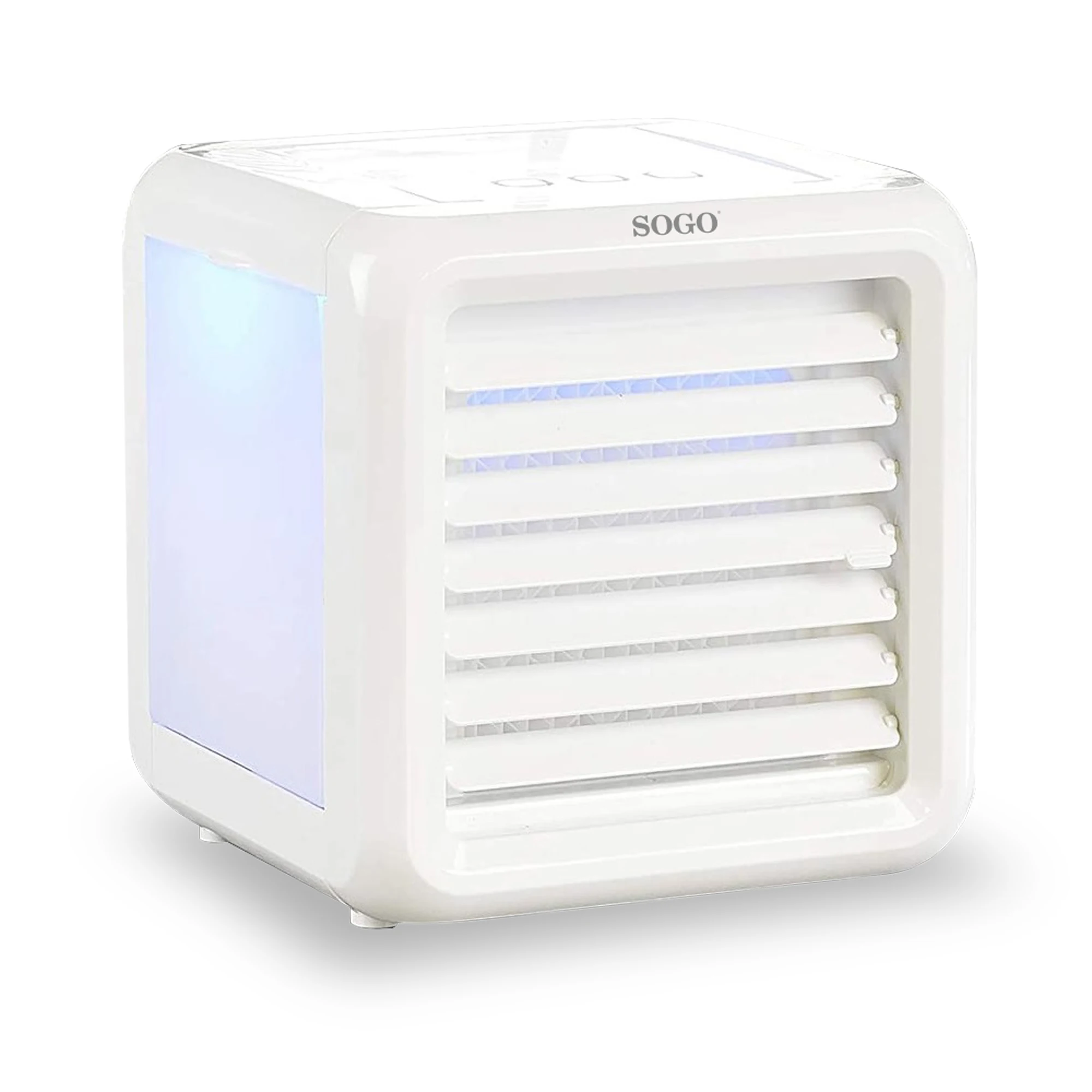 SOGO Mini Climatizador portátil 2 en 1. 7W