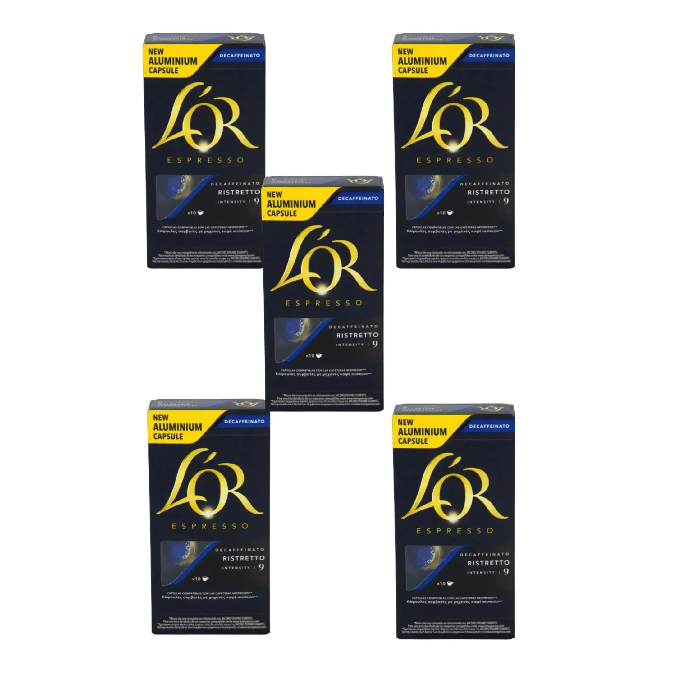Lor cafe ristretto descaf lor capsules 10 u. nespresso