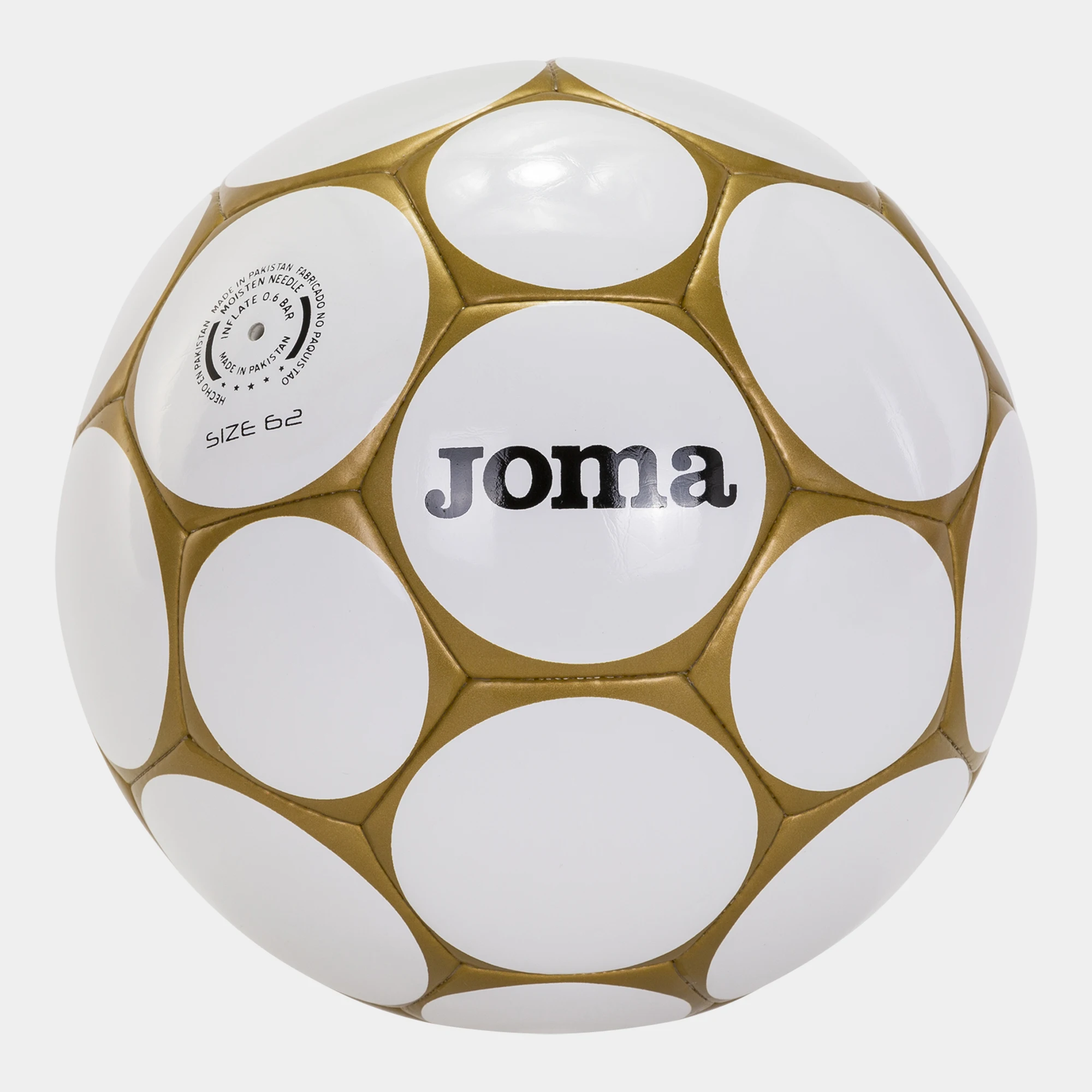 Futsal ball Joma Hybrid Game 400530 Gold White 200 size 62