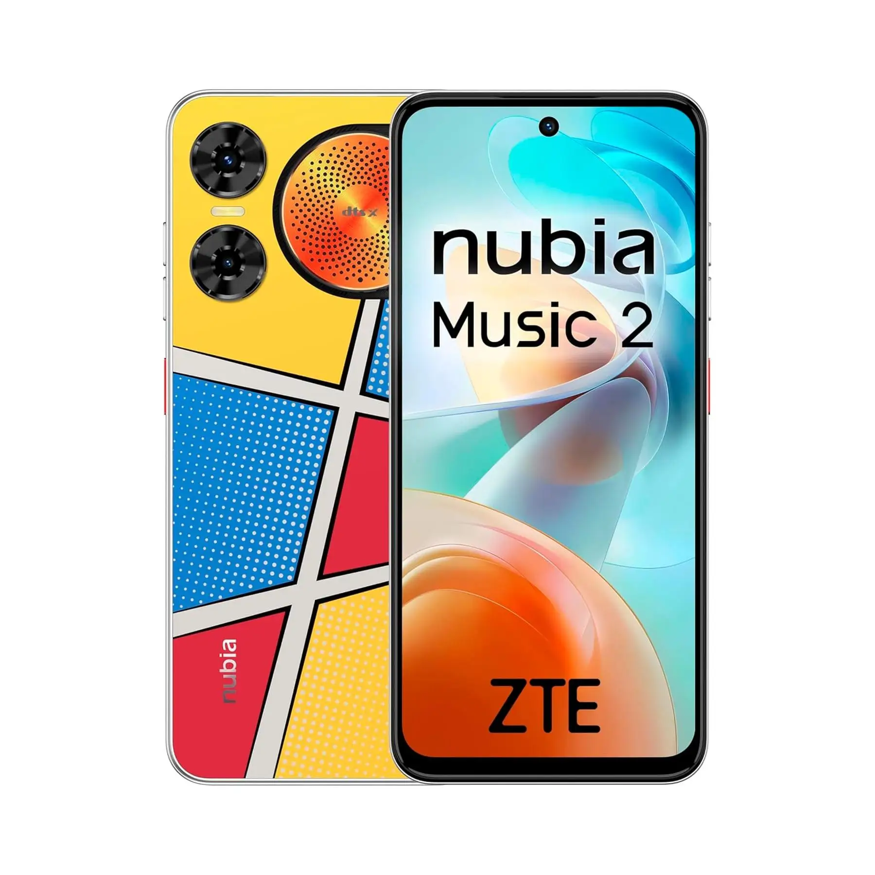 ZTE Nuvia Music 2 Pop Art / 4+128GB / 4G LTE / 6.7" 120Hz HD+