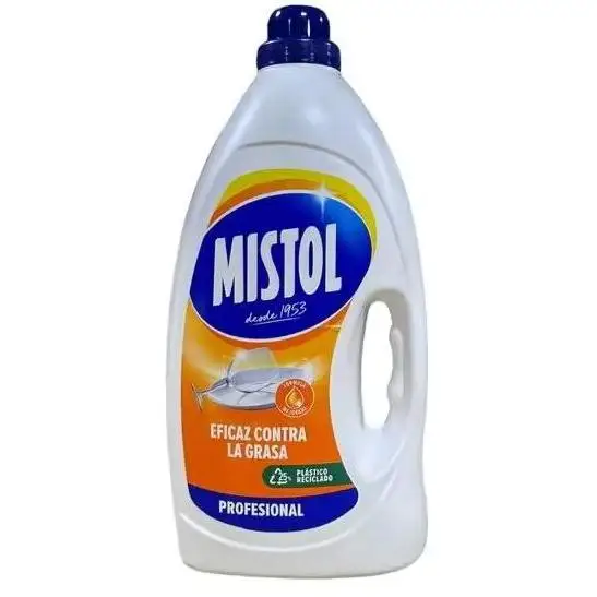 Mistol Profesional 4 litros gel lavaplatos lavavajillas olor y color original