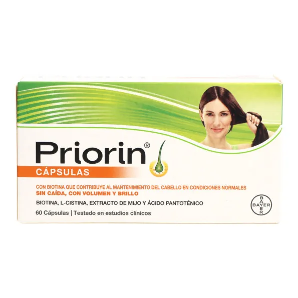 Bayer Priorin 60 Cápsulas - Imagen 4