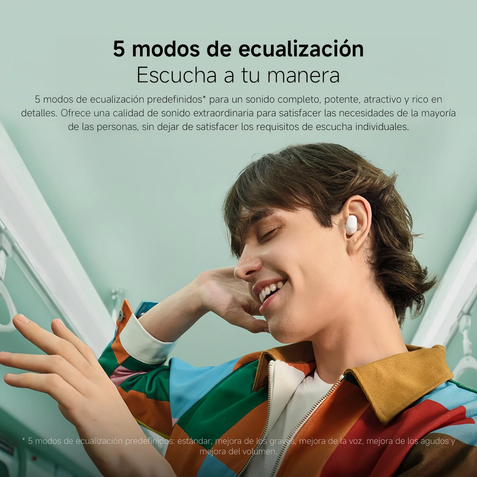 Xiaomi Redmi Buds 6 Play – Auriculares Bluetooth 5.4, 36h batería, IA noise reduction, carga Tipo C, touch, blanco 8
