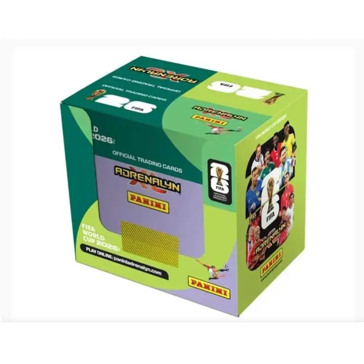 Fifa World Cup 2026™ Adrenalyn XL™ - Caja 24 sobres o Megapack + Cajita 24 sobres - Colección Oficial Panini Garantizado
