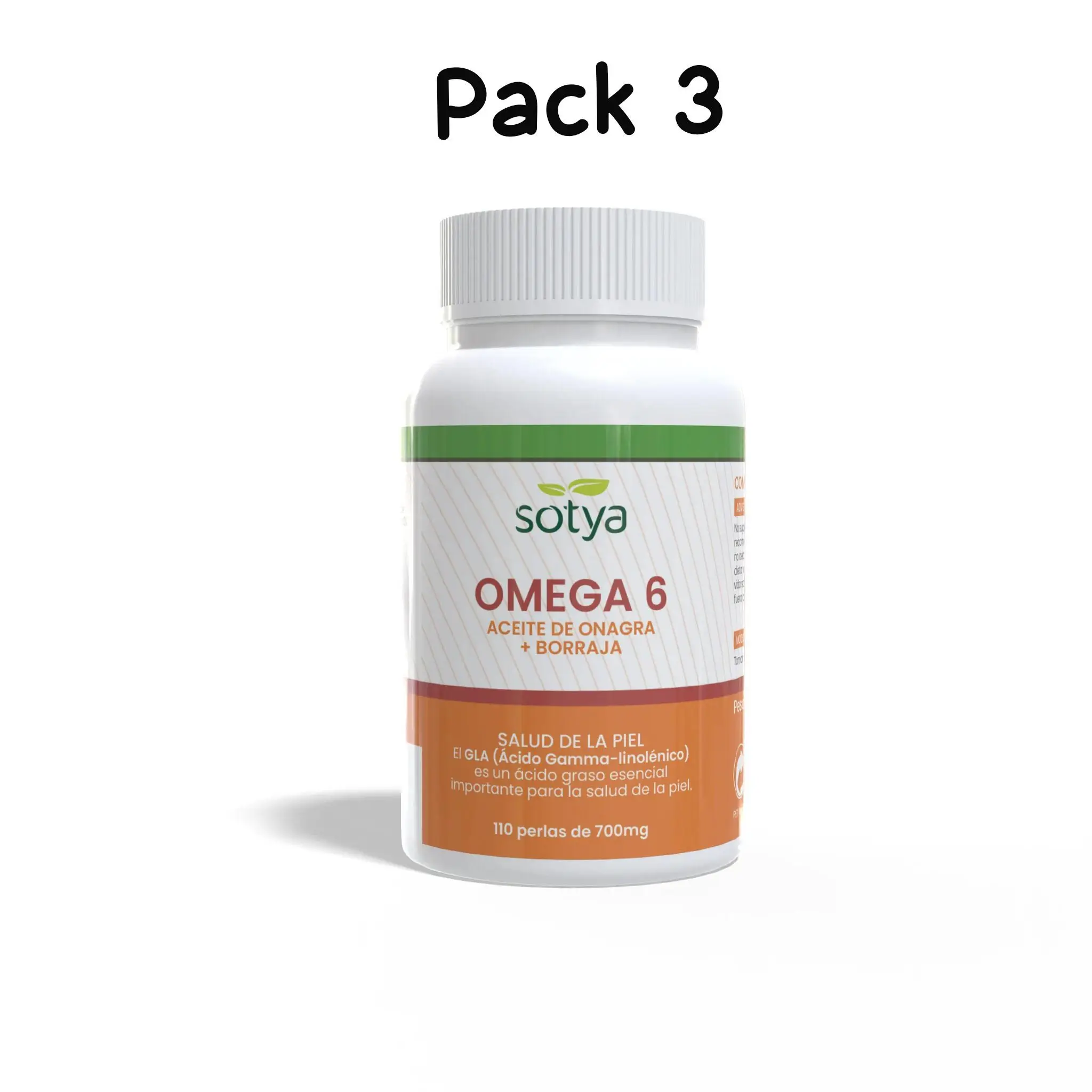 Ghf Onagra Y Borraja 700 Mg 110 Perlas - Imagen 3
