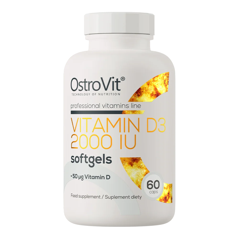 Ostrovit Vitamina D3 2000Ui 60Caps - Imagen 3