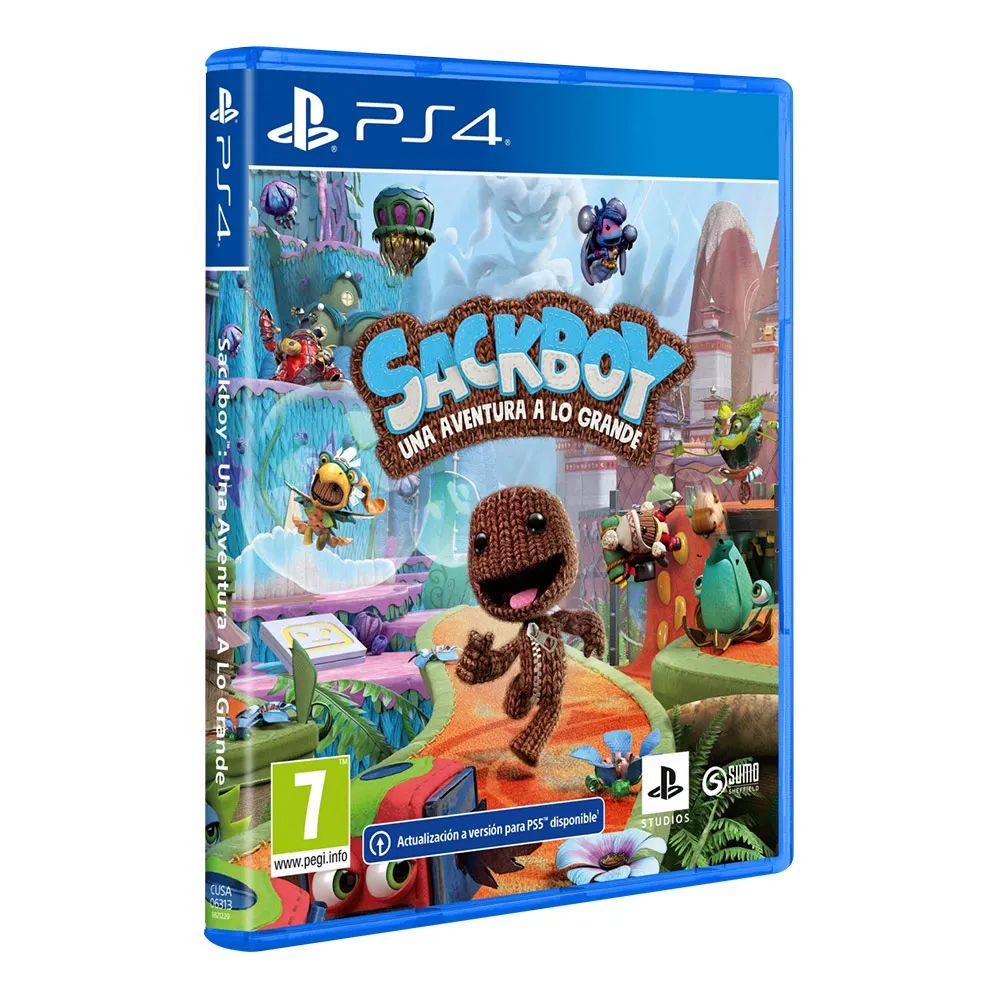 Sackboy Una Aventura a lo Grande PS4 - PAL España - Formato físico - Nuevo precintado