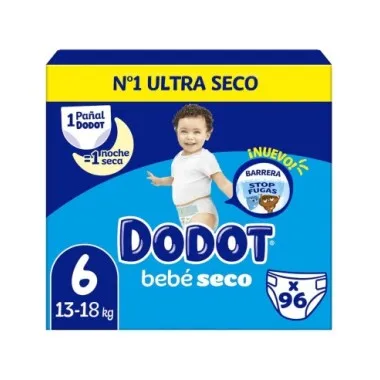 Dodot baby-dry size 6 Dodot diapers