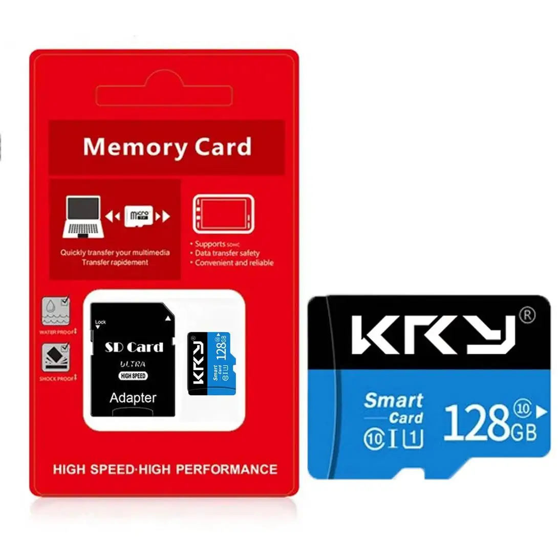 Micro SD Card 128GB Class 10 Micro SD Card SD/TF Flash Card Memory Card microSD for mobile portable console adapter SD