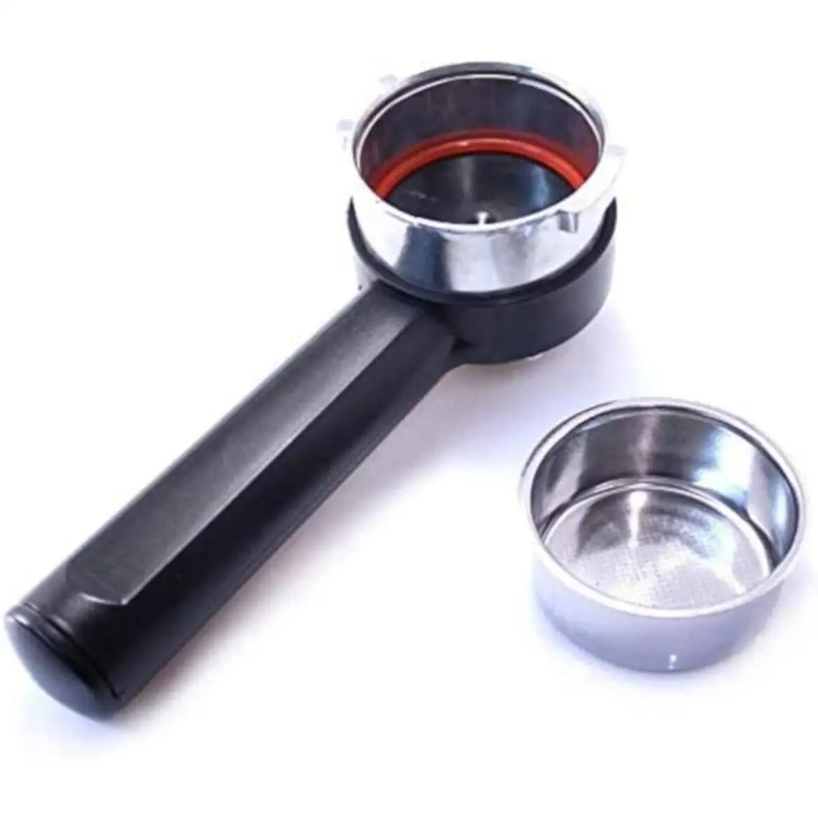 Recamania Brazo Portafiltro Con Filtro presurizado De 2 tazas Compatible con Cafetera SAECO