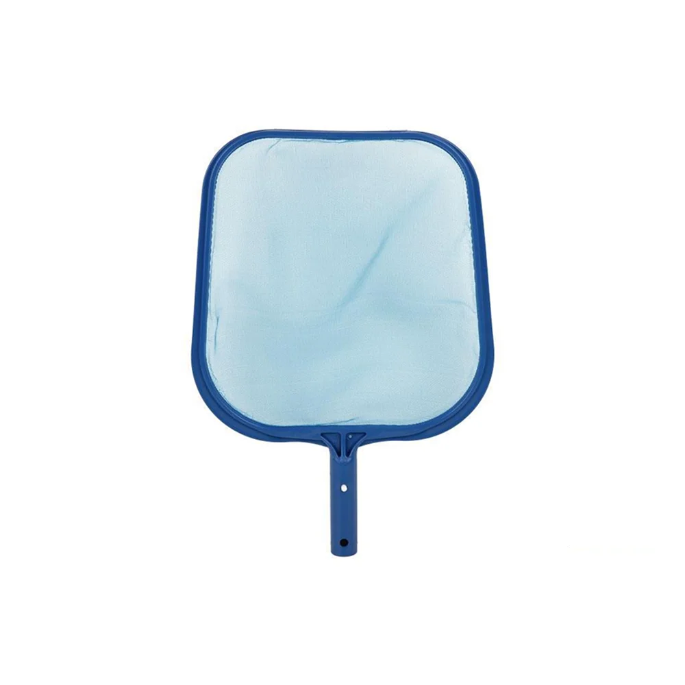 Recogehojas de Superficie de Polietileno para Piscinas | Dimensiones de 42 x 30 cm | Red de Malla Fina de Alta Resistencia | Conector para Pértiga de Ø 2,8 cm con Sistema de Clip Rápido