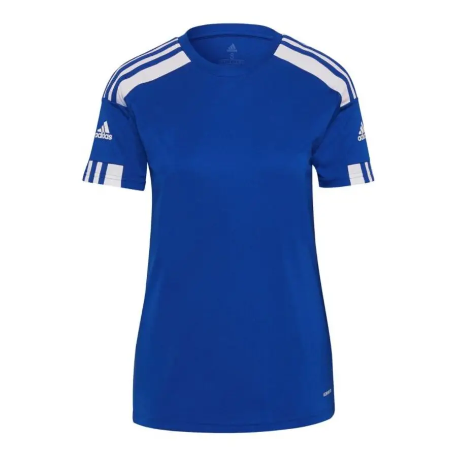 T-shirt adidas Squadra 21 W GK9150 – Camiseta para mujer de la línea Squadra 21, con corte atlético y tejido transpirable ideal para fútbol y entrenamientos.