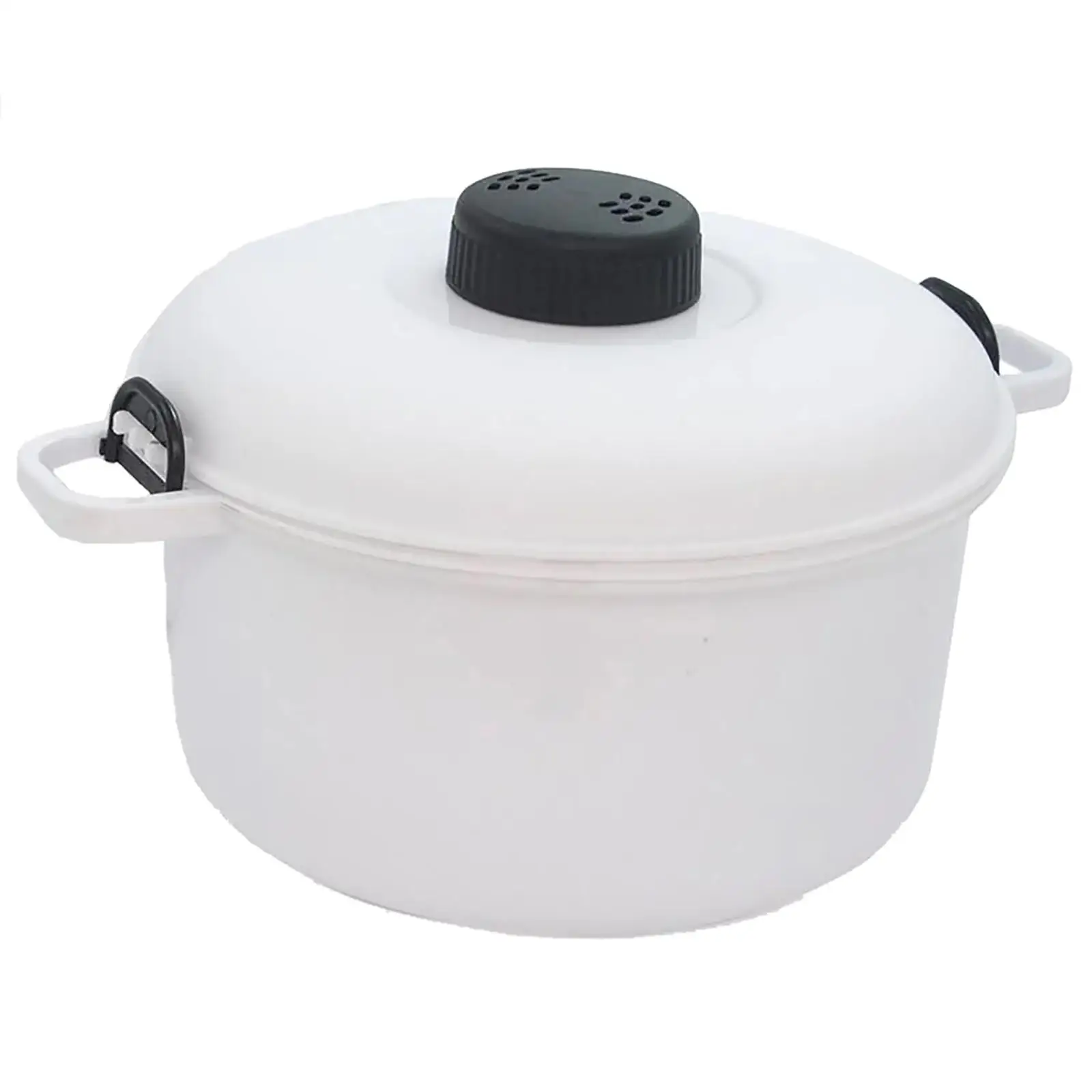 Olla a vapor para microondas | Olla a presión Multiusos para Microondas | Color blanco | Capacidad 2,8 Litros | Cocina al vapor | Fácil, rápido y saludable | Dimensiones: 27x10x20 cm | Marca RevolutionLine