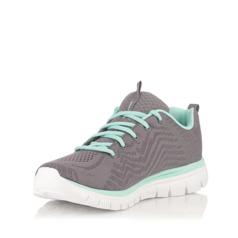 Skechers graceful-get connected women's sneakers gray