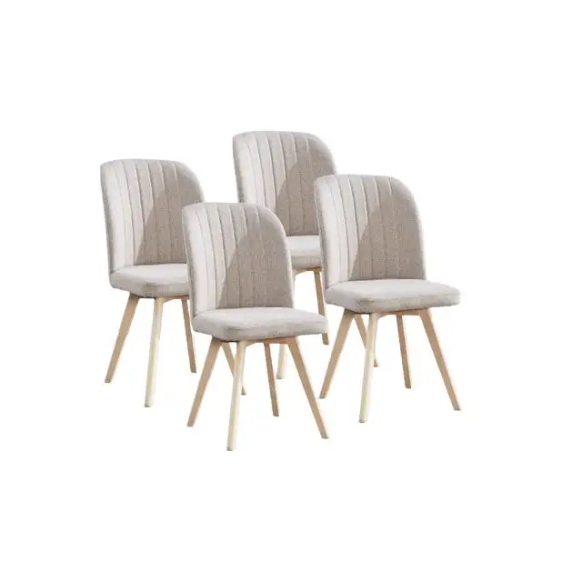 Set of 4 chairs model Lane. Available in various colors