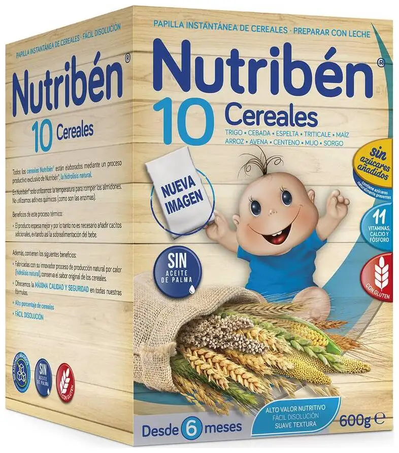 Nutriben Nutren baby porridge 10 600g