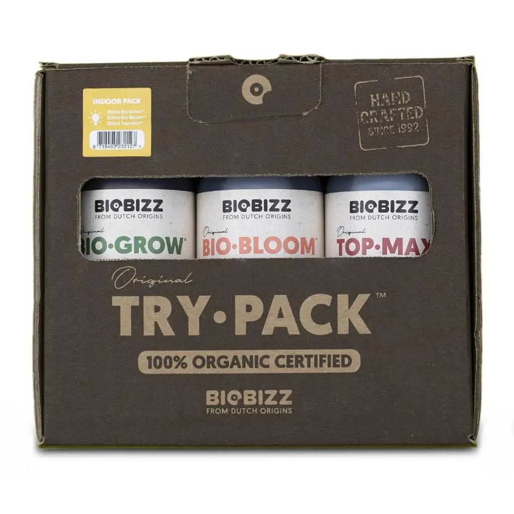 Biobizz Try Pack Indoor - Growth Fertilizer