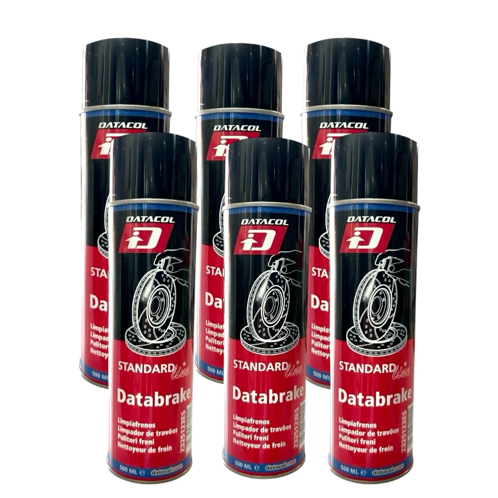 Datacol Brake Cleaner - Pulizia e sgrassaggio efficienti - 500 ml per unità - Spray automobilistico