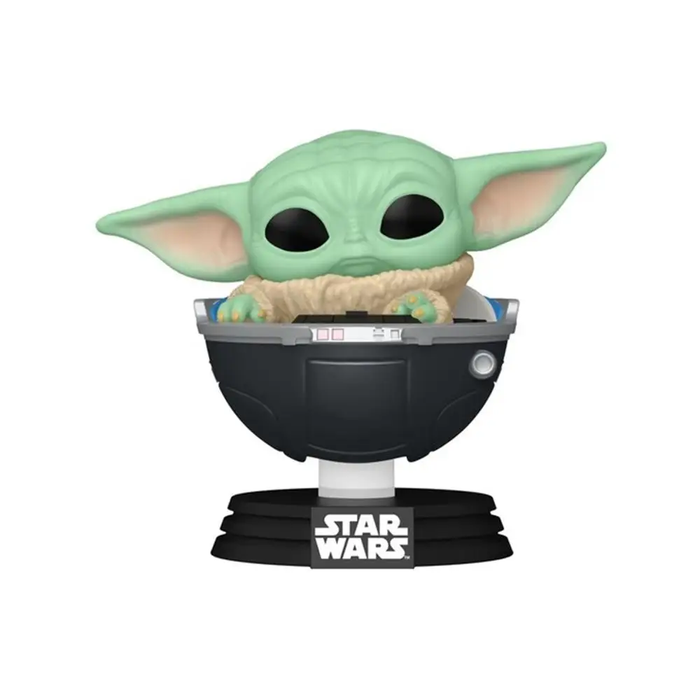 Funko Pop! Vinyl: Star Wars: The Mandalorian S9 - Grogu (The Child, Baby Yoda) -Vinyl figure collectible-gift Idea-official merchandise-toys for children and adults-TV Fans - MR POPYE