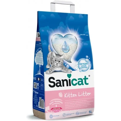 Arena Sanicat Kitten Litter para Gatos 5 L