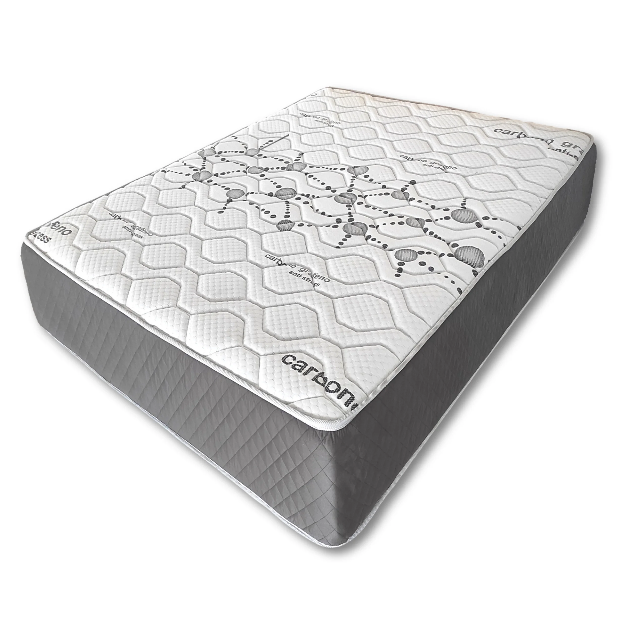 Descansin Viscoelastic Mattress 30cm High-End Ideal for People with Back Pain High Firmness Carbon-Graphene Anti-Stress