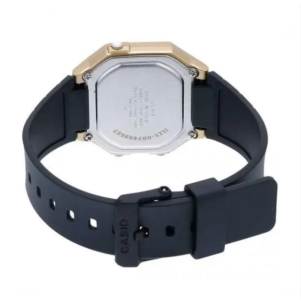 Casio w-217hm-9avef unisex digital watch |   Retro style, led light, stopwatch and water resistance