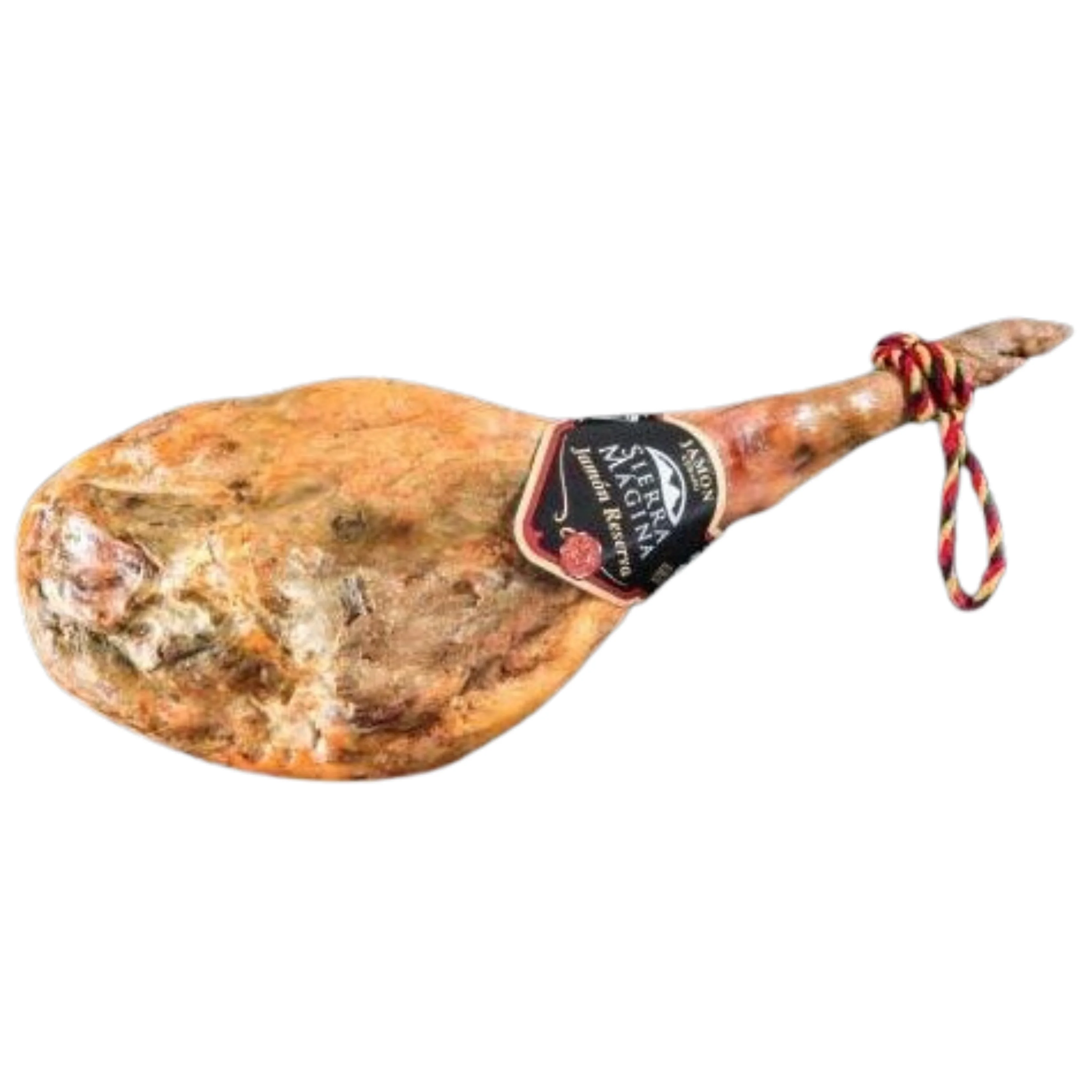 Ibéricos a Domicilio Gourmet Jamón Serrano Reserva Campeado 50% Duroc Quejara - 7-7.5 Kg - Sabor Profundo