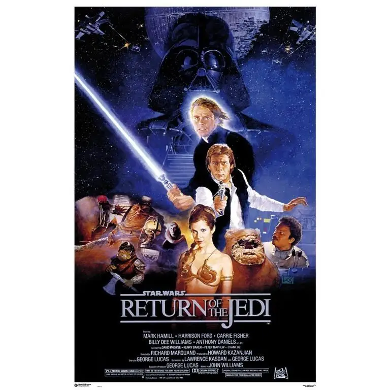 Póster del Grupo Erik Star Wars El Regreso del Jedi