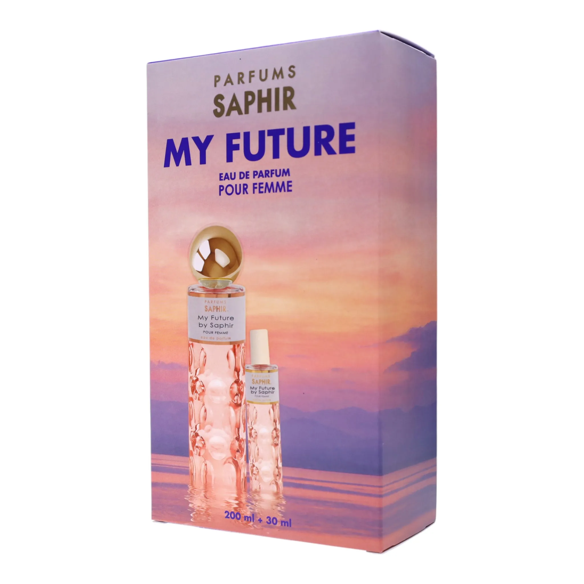 Saphir My Future Pack 200 ml + 30 ml – Eau de Parfum femenino floral-frutal
