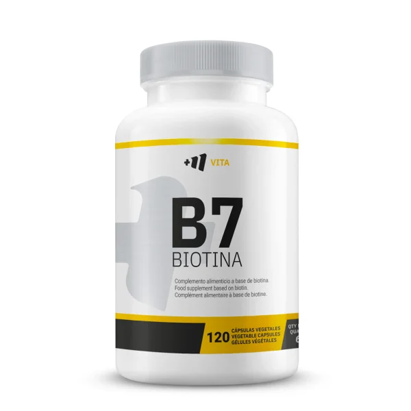 B7 Biotina 500 ug - 120 Cápsulas Vegetales de MM Supplements