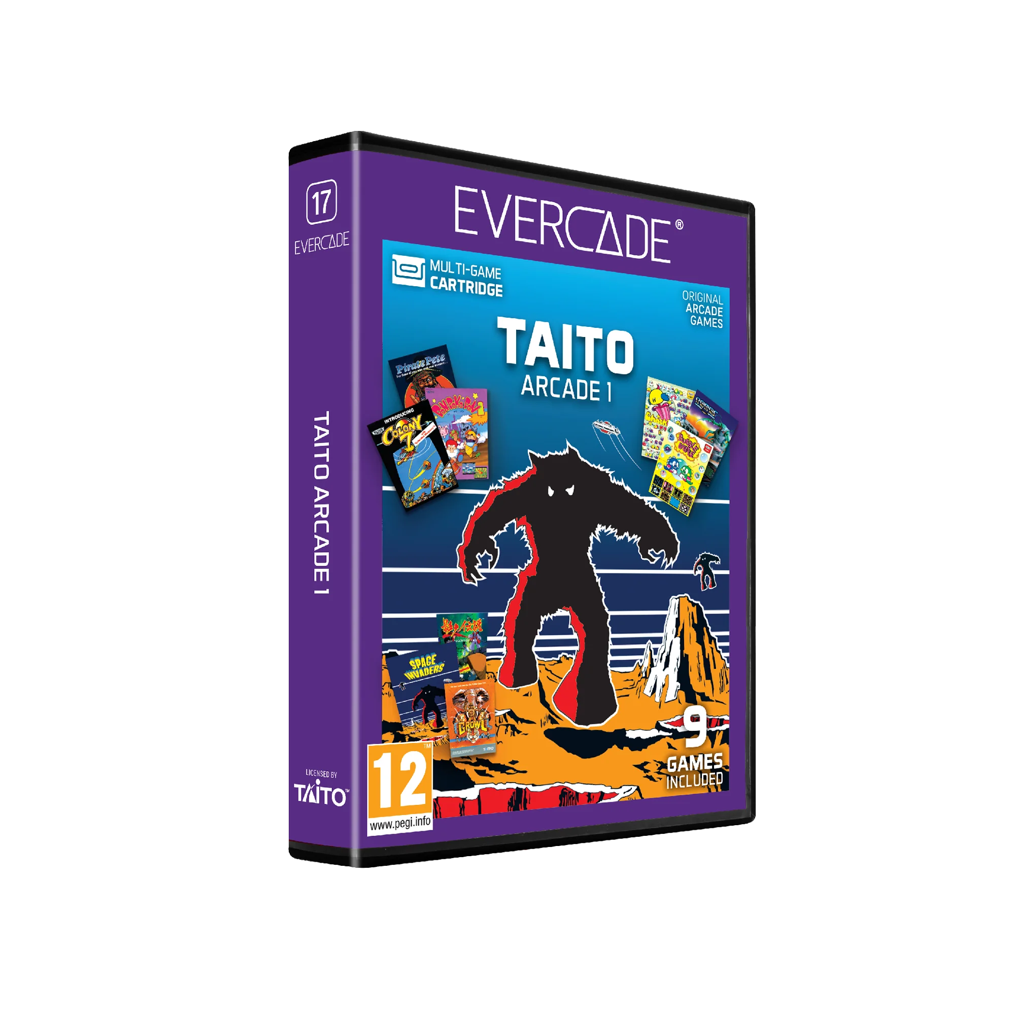Cartucho Evercade Taito Arcade 1 - Nuevo precintado - PAL España