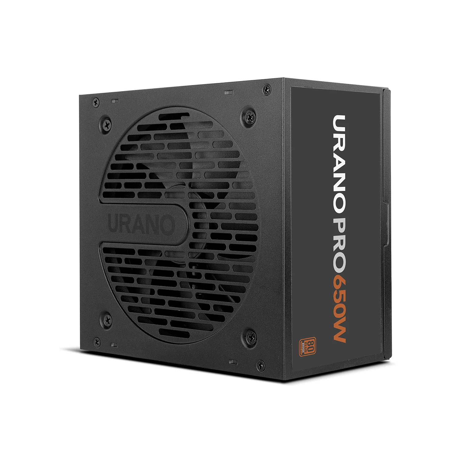 NOX XTREME PRODUCTS URANO Pro 650 W 80 PLUS Bronze – Fuente de Alimentación ATX con Ventilador Silencioso 120 mm PWM, Protección Integral (OVP, UVP, OPP, SCP, OTP), PFC Activo, Cables Planos Largos