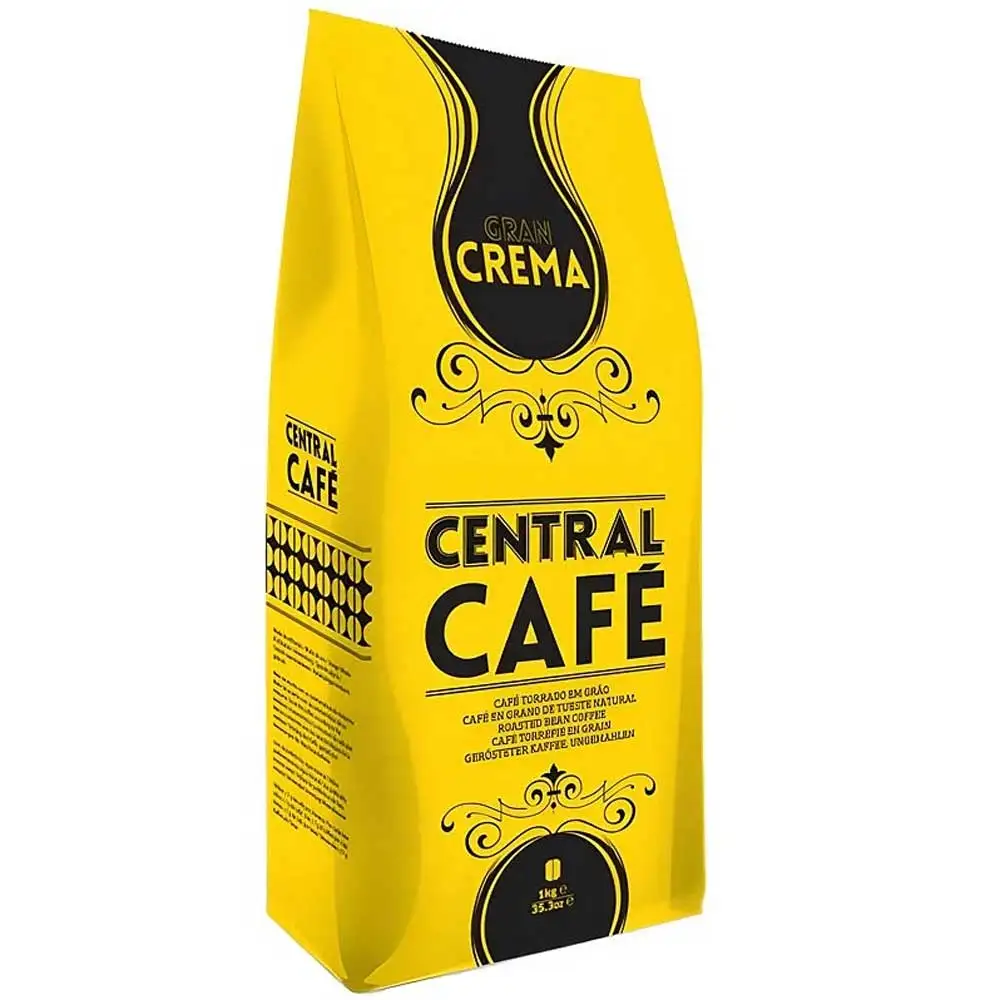 Central café gran crema, DELTA café en grano 1 kilo café de Portugal 5601082038179