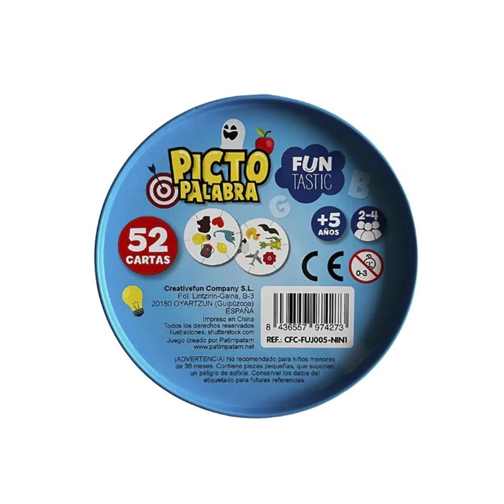 Imagiland - picto word round card game, fuj005