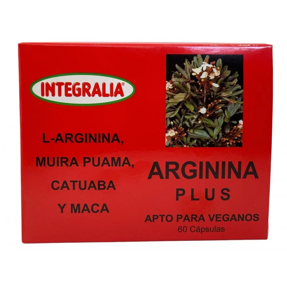 Arginina Plus 60 Cápsulas de Integralia