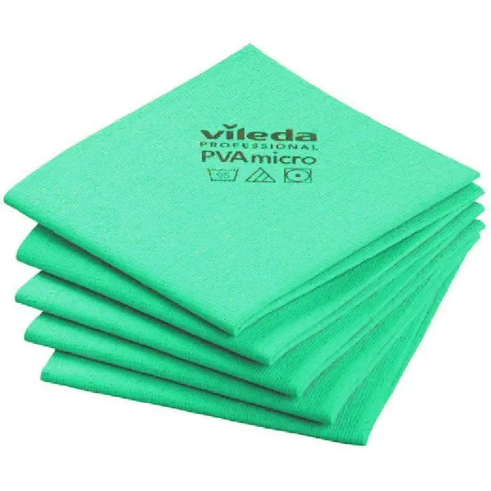 BAYETA MICROFIBRA PVA MICRO VILEDA VERDE 5 UNIDADES
