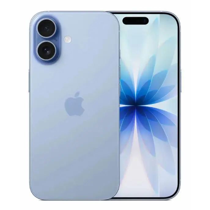 Apple iPhone 17 5G with 6.3" OLED Super Retina XDR, A19 chip, iOS, featuring 2622x1206 resolution and 5G connectivity for fast mobile browsing.